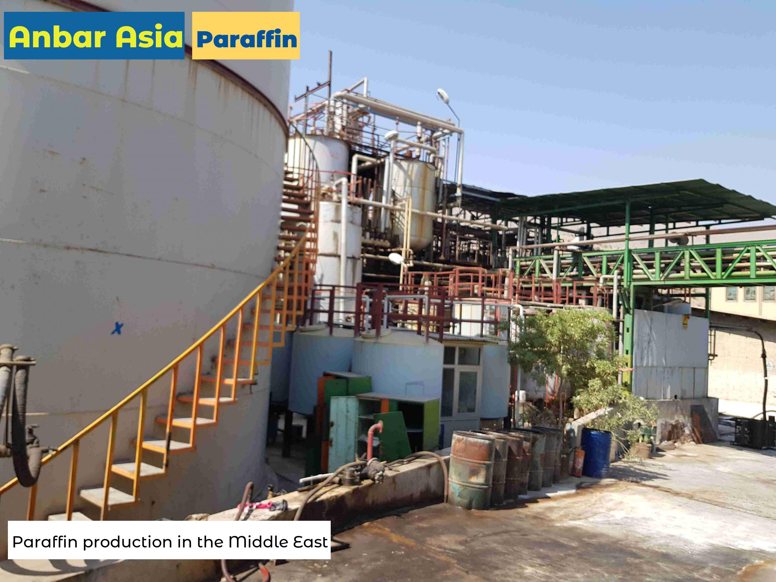 Paraffin production in the Middle East
