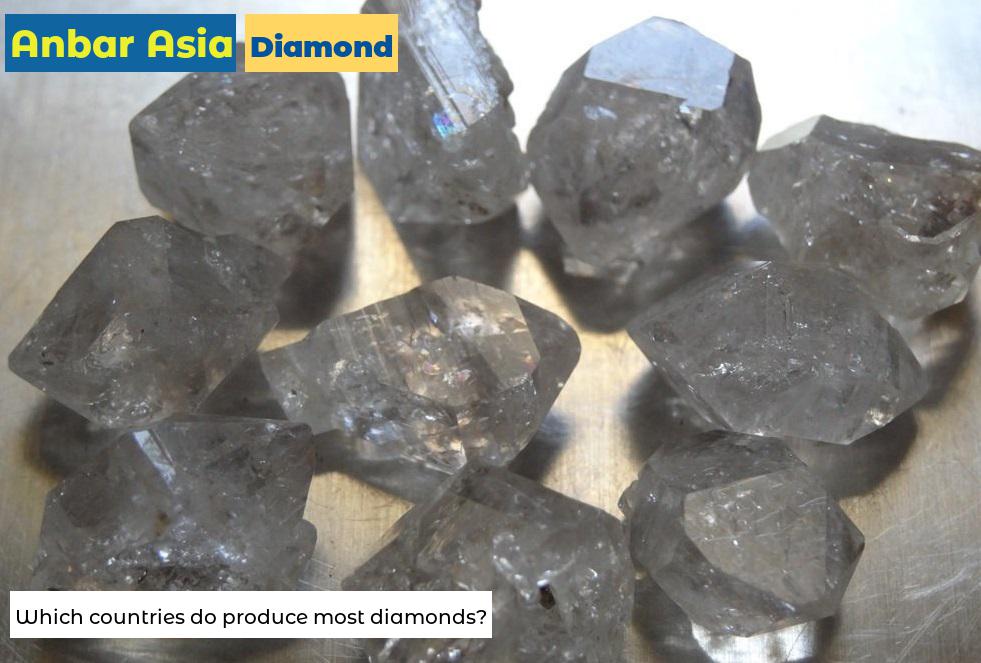 Which countries do produce most diamonds?