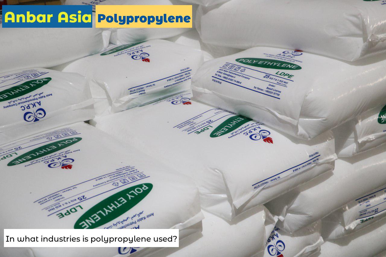In what industries is polypropylene used?