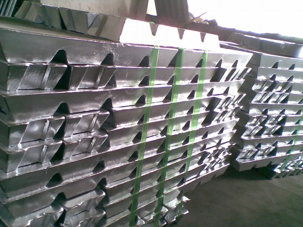 China Manufacturer Pure Iron Zinc Alloy Ingot Price - China Zinc Ingot,  Zinc