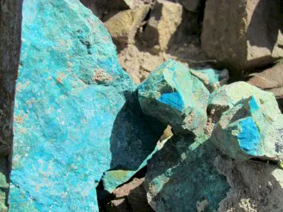 The physical properties of turquoise are valuable for its identification