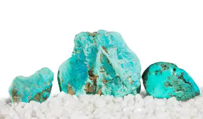 The turquoise group consists of five triclinic minerals