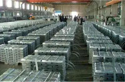 Zinc is used as a base metal to galvanized steel